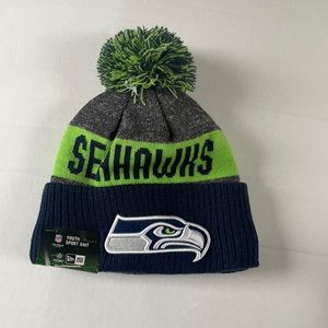New Era NFL Football Seattle Seahawks Beanie Hat